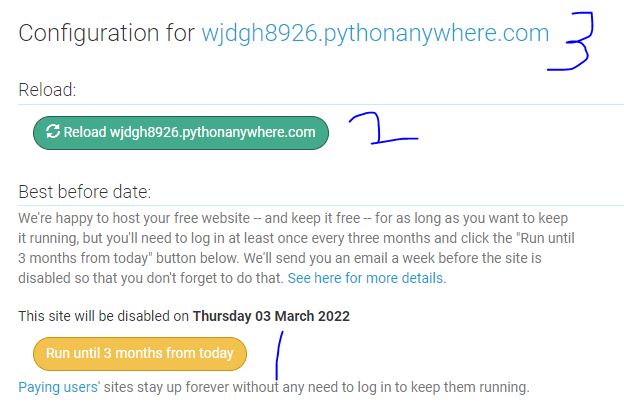 pythonanywhere에서 dashboard 배포 - 체대생에서 개발자로 컴파일중…